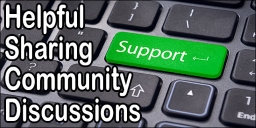 Ask Questions in our Helpful Sharing Community Forum