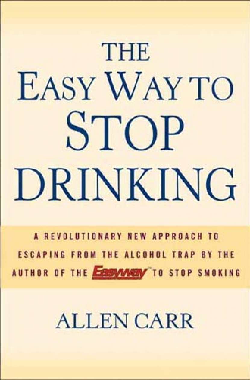 allen carr easy way to stop drinking