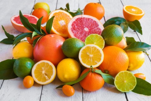 Beautiful Assorted Citrus Fruits