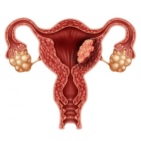 Endometrial Cancer Diagram